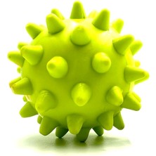 Delixa Tasma Market Yeşil Zilli Diş Kaşıma Ödül Maması Konulabilen Köpek Topu Oyuncağı Yeşil