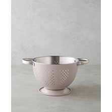 English Home Makeda Paslanmaz Çelik Süzgeç 22 cm Açık Pembe