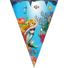 Delixa Benim - Deniz Kızı Bayrak Flama 10 Adet