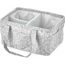 Delixa Babyjem Katlamalı Anne&bebek Organizer Gri Çiçek