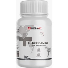 Hepta Collection Supravet Glucosamine Kedi ve Köpek Eklem Sağlığı Güçlendirici Glukozamin Tablet + Vitamin C 75 Table