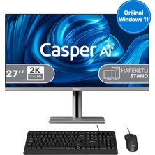 Casper Nirvana A87.255H-CX00A-V-G Intel Core Ultra 7-255H 24GB Ram 2tb Nvme SSD W11H