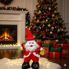 Niyet 50 cm Peluş Noel Baba – Yılbaşı Dekorlarında Kullanılabilir Orta Büyük Boy Figür