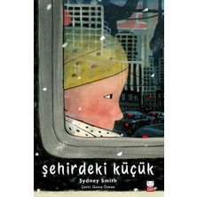 Kırmızı Kedi Çocuk Şehirdeki Küçük