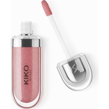 Hepta Collection Kiko Dudak Parlatıcısı - 3D Hydra Gloss - 35 Pearly Warm Mauve - Besleyici ve Nemlendirici