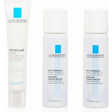 Delixa La Roche-Posay Duo+ Cilt Bakım Kremi ve Hassas Ciltler Için Termal Su 50MLX2 Bakım Seti