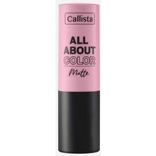 Delixa All About Color Matte Lipstick Mat Görünümlü Ruj 504 That Rose, Bordo