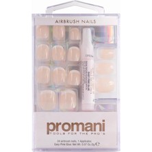 Delixa Promani Ince French Takma Tırnak Kiti Pembe PR-5011