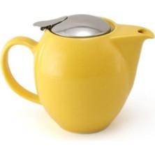 UltraMint Şarjlı Porselen Demlik, 350 Cc, Canlı Sarı Renk, Şık ve Dayanıklı