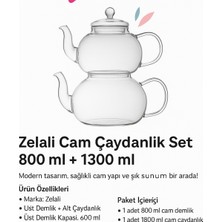 UltraMint Şık ve Fonksiyonel Cam Çaydanlık, Pratik Kullanım Sağlar