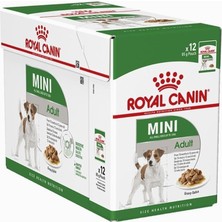 Delixa Canin Small Mini Küçük Irk Yetişkin Köpek Yaş Maması 12 Adet (Original)