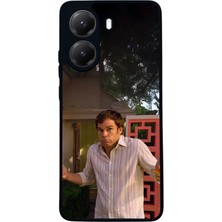  Xiaomi Poco X7 Pro Uyumlu Dexter Morgan Tasarımlı Glossy Mat Siyah Silikon Telefon Kılıfı