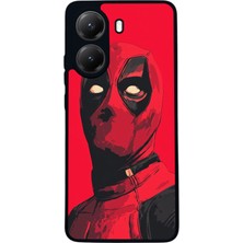 Xiaomi Poco X7 Pro Uyumlu Deadpool Tasarımlı Glossy Mat Siyah Silikon Telefon Kılıfı