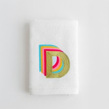 Ge Living Kişiye Özel D Harfi El Havlusu ( 1 Adet )