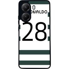  Xiaomi Poco X7 Pro Uyumlu Cristiano Ronaldo Tasarımlı Glossy Mat Siyah Silikon Telefon Kılıfı