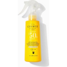 Delixa Tüm Cilt Tipleri Için Aile Boy Yüz ve Vücut Sprey Güneş Kremi SPF50