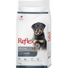 Delixa Puppy Lamb Kuzulu Yavru Köpek Maması, 15 kg