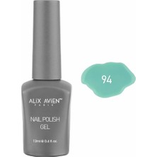 Delixa Alıx Avıen Açık Yeşil Kalıcı Oje 94-Yoğun Renk Veren Jel Oje 12 Ml-Nail Uv Gel Polish 94