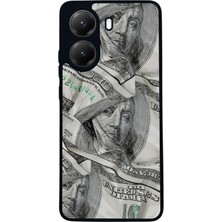  Xiaomi Poco X7 Pro Uyumlu Money Tasarımlı Glossy Mat Siyah Silikon Telefon Kılıfı