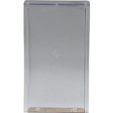 Delixa Ideal Evcil Hayvan Ürünleri Yedek Kapak/plastik/lüks Evcil Hayvan Kapısı, Orta, 7 "x 11.3" Kapak Boy