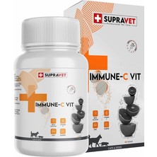 Hepta Collection Supravet Immune C + Zinc Kedi ve Köpek Için Bağışıklık Sistemi Güçlendirici Tablet (75 Tablet)