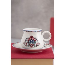 UltraMint 6 Kişilik Kahve Fincanı Takımı, 90 Ml, Şık ve Kullanışlı Set