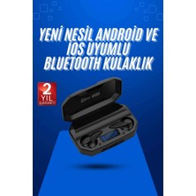 Tuncel Store Çağrı Cevaplayabilen Akıllı Saat 5.2 Bluetooth Bağlantılı Kulaklık