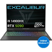 Casper Excalibur G920 i9-1490HX 64GB 1TB RTX5090 300HZ 16" W11H Gaming Laptop G920.1490-EF90A-E