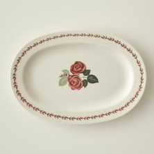 UltraMint Şık 30 cm Rose Sunum Tabağı, Zarif ve Fonksiyonel Tasarım