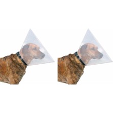 Delixa 355019 Elizabet Evcil Hayvan Yakalığı, 12.5 cm 2li Paket