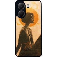  Xiaomi Poco X7 Pro Uyumlu Tarot Tasarımlı Glossy Mat Siyah Silikon Telefon Kılıfı