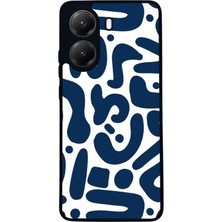  Xiaomi Poco X7 Pro Uyumlu Vintage Tasarımlı Glossy Mat Siyah Silikon Telefon Kılıfı