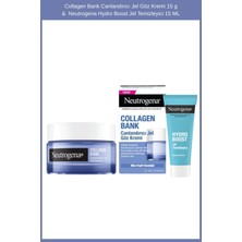 Collagen Bank Canlandırıcı Jel Göz Kremi 15 g &  Neutrogena Hydro Boost Jel Temizleyici 15 ML