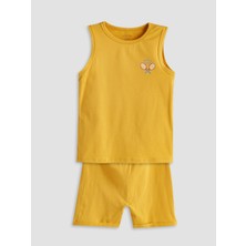 Lc Waikiki Yeni Sezon Nakışlı Erkek Bebek Atlet ve Şort 2'li