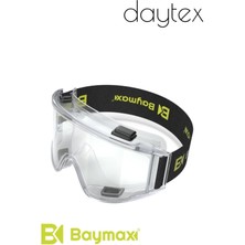 PremiumPort Baymax Çok Amaçlı Şeffaf Laboratuvar Işık Gözlüğü Antifog S550