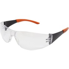PremiumPort Şeffaf Koruyucu Gözlük, Güvenli ve Konforlu Çapak Işçi Gözlüğü