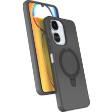 Mobify Redmi 13C Kılıf Stant Özellikli Magsafe Halkası Olan Şık Kadet Premium Kapak