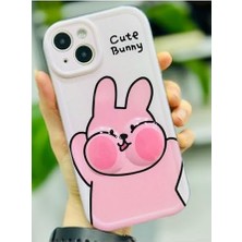 Storemax 13-14 ile Uyumlu Yanak Tavşan Oyuncak Tasarımlı Esnek Silikon Kılıfı