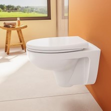 Storemax S20 Round 109-003-909 Klozet Kapağı, Yavaş Kapanır, Kolay Çıkabilir, Beyaz