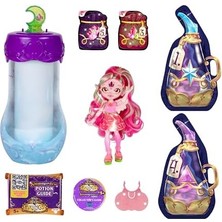 Storemax Mixies Pixlings Shimmerverse Serisi, Faye Pixling'i Sihirli Bir Şekilde Ortaya Çıkarmak Için Sihirli Iksir Yaratın ve Karıştırın, Bu Güzel 16,5 cm Pırıltılı Pixling Moda Bebek Iksir