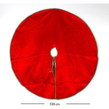 Storemax Yılbaşı Ağacı Örtüsü Kırmızı 120 Cm.