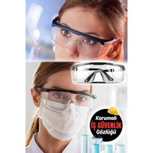 PremiumPort Laboratuvar Uv Güvenlik Korumalı Ayarlanabilir Gözlük