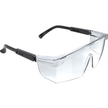 PremiumPort Antifog Ayarlı Güvenlik Gözlüğü Şeffaf Çapak Koruyucu S400