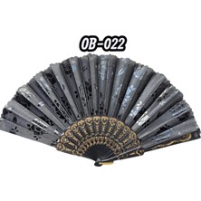 Remstdrk Plastik Kumaş Yelpaze 12'li OB-022