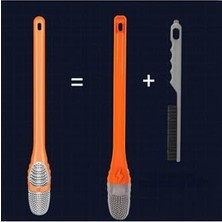 Storemax Silikon Tuvalet Klozet Detay Temizleme ve Ince Detay Fırçası 2'li Set