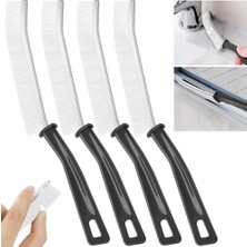 Storemax Çok Fonksiyonlu Temizleme Fırçası, Sert Kıllı Köşe Temizleme Fırçası, Pencere Oluğu Temizleme Fırçası, Köşe Temizleme Fırçası, Derz Temizleyici, Banyo, Mutfak (4)