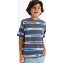 DeFacto New Regular Fit Bisiklet Yaka Kısa Kollu Tişört Erkek Çocuk G0946A826SM