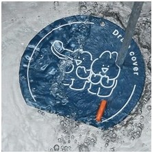 Storemax Banyo ve Mutfak Lavabo Koku Önleyici Gider Koruyucu Silikon Sızdırmaz Ped 1 Adet Kahverengi