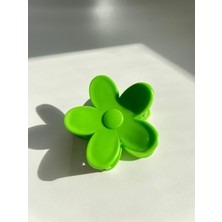 Luciaonline Yeşil Flower Clips Saç Tokası