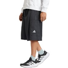 AJY7446 Adidas ADI365 C Shor M Erkek Şort ve Kapri Siyah
